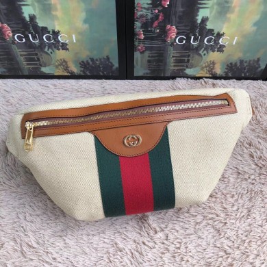 Copy Gucci Vintage Canvas Belt Bag UQ1665