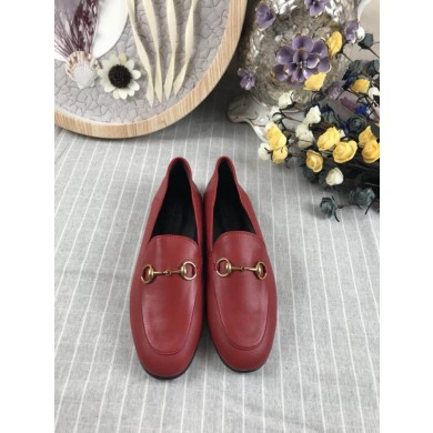 Gucci Leather Horsebit Loafers UQ1897