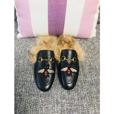 Gucci Princetown Leather Slippers UQ2280