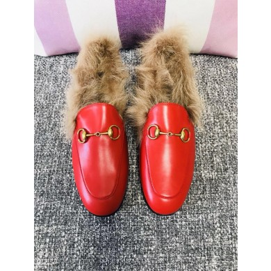 Hot Gucci Princetown Leather Slippers UQ0891