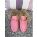 Imitation Gucci Princetown Leather Slippers UQ1971