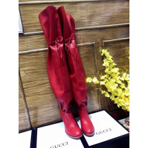 Gucci Leather over-the-knee boots UQ1048