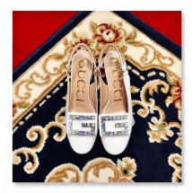 Gucci Slingback Pumps With Crystal UQ0127