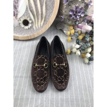 Knockoff Gucci Jordaan Velvet Loafers UQ0078