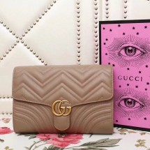 Luxury Gucci GG Marmont clutch UQ2227