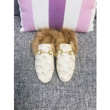 Fake Top Gucci Princetown Leather Slippers UQ2196