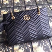 AAA Imitation Gucci GG Marmont matelasse medium tote UQ0611