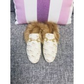 Fake Top Gucci Princetown Leather Slippers UQ2196