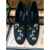 Gucci Jordaan Velvet Loafers UQ0849