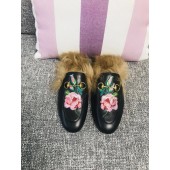 Gucci Princetown Leather Slippers UQ1133