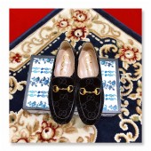 Imitation Gucci Loafers With Crystals UQ0924